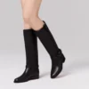 Dianouchette Botta – buty – skóra cielęca – czarne – damskie