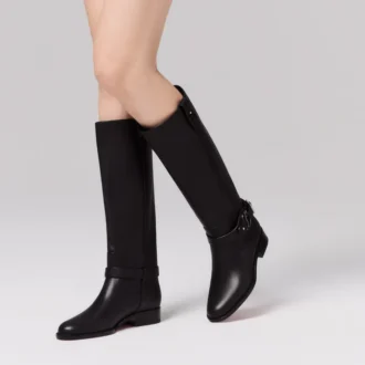 Dianouchette Botta – buty – skóra cielęca – czarne – damskie Dianouchette Botta – buty – skóra cielęca – czarne – damskie