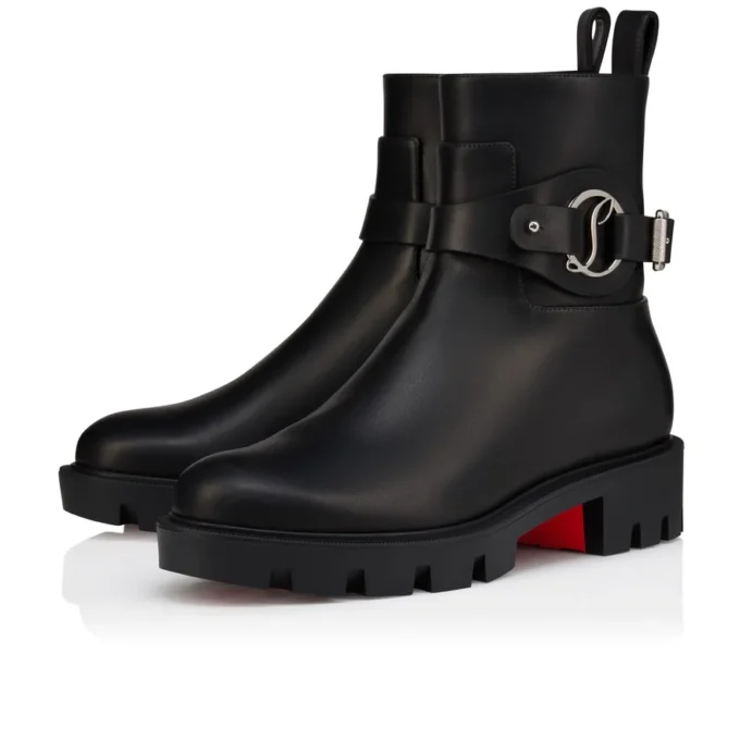 Dianouchette Lug – niskie buty – woskowana skóra cielęca – czarne – damskie Dianouchette Lug – niskie buty – woskowana skóra cielęca – czarne – damskie