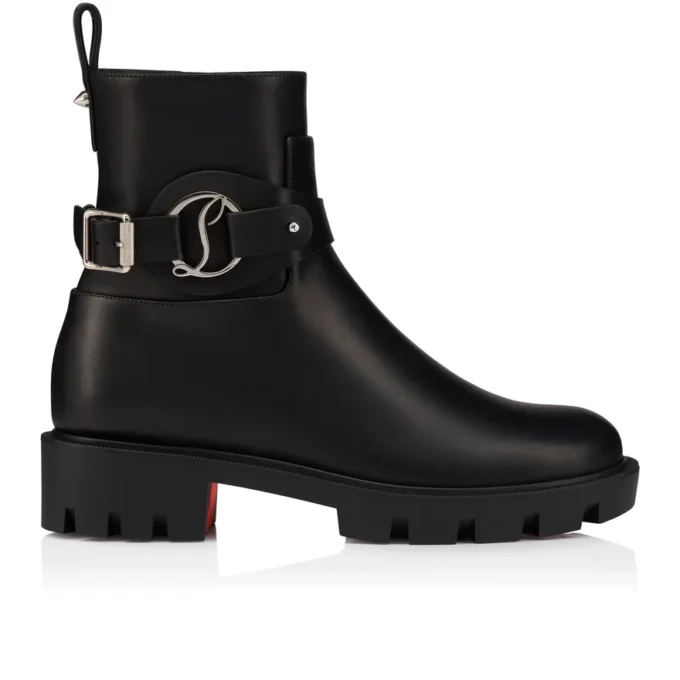 Dianouchette Lug – niskie buty – woskowana skóra cielęca – czarne – damskie Dianouchette Lug – niskie buty – woskowana skóra cielęca – czarne – damskie