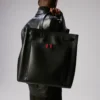Djanis – torba typu tote – skóra cielęca – czarna