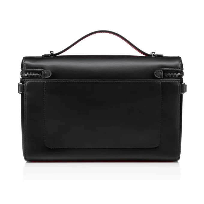 Djanis – torebka crossbody – gładka skóra cielęca – czarna Djanis – torebka crossbody – gładka skóra cielęca – czarna