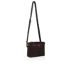 Djanis – torebka crossbody – skóra pytona – kolor Cafe