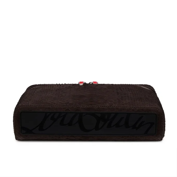 Djanis – torebka crossbody – skóra pytona – kolor Cafe