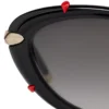 Dolly Lb0001 – okulary przeciwsłoneczne – metal – błyszcząca czerń Dolly Lb0001 – okulary przeciwsłoneczne – metal – błyszcząca czerń