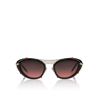 Dolly Lb0001 – okulary przeciwsłoneczne – metal – czarny dym