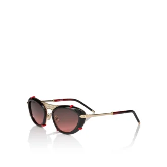 Dolly Lb0001 – okulary przeciwsłoneczne – metal – czarny dym