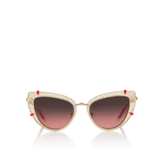 Dolly Lb0002 – okulary przeciwsłoneczne – metal – złoto