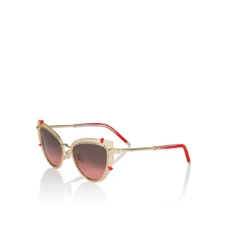 Dolly Lb0002 – okulary przeciwsłoneczne – metal – złoto