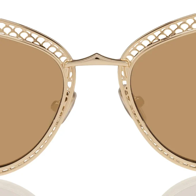 Dolly Lb0002 – okulary przeciwsłoneczne – metal – złoto-dymne