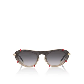 Dolly Lb0007 – okulary przeciwsłoneczne – metal – złoto