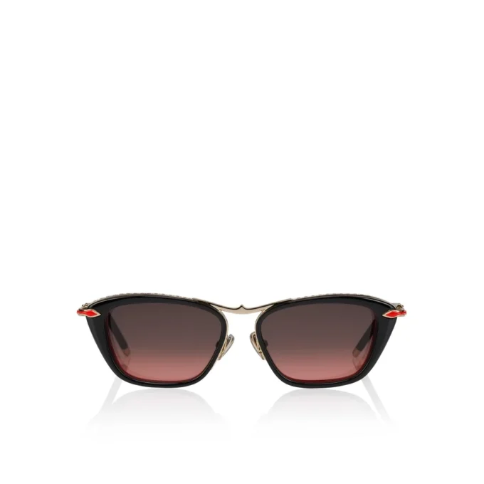 Dolly Lb0022 – okulary przeciwsłoneczne – metal – czarne dymne