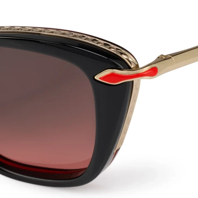 Dolly Lb0022 – okulary przeciwsłoneczne – metal – czarne dymne
