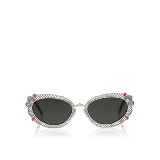 Dolly Lb0030 – okulary przeciwsłoneczne – metal – ciemny ruten