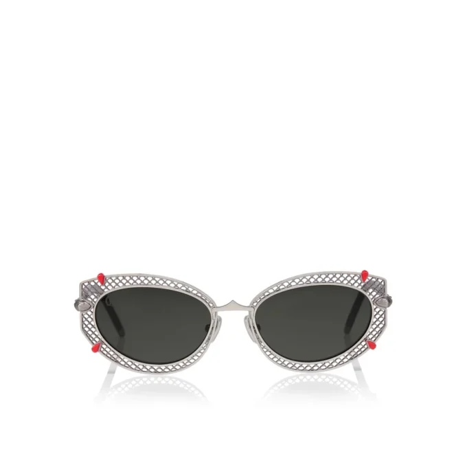 Dolly Lb0030 – okulary przeciwsłoneczne – metal – ciemny ruten