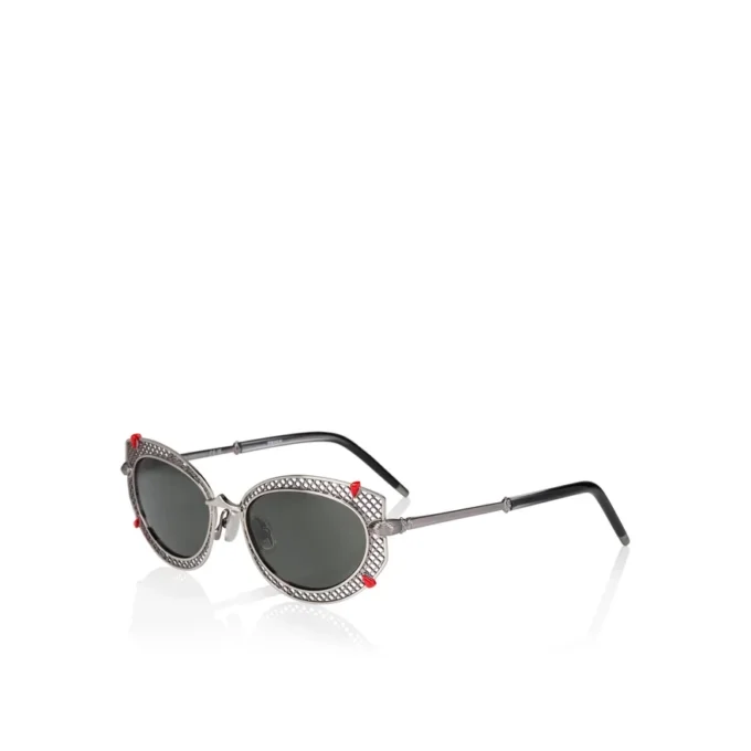 Dolly Lb0030 – okulary przeciwsłoneczne – metal – ciemny ruten