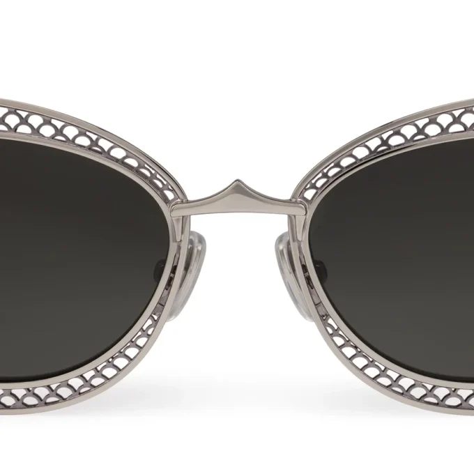 Dolly Lb0030 – okulary przeciwsłoneczne – metal – ciemny ruten