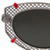 Dolly Lb0030 – okulary przeciwsłoneczne – metal – ciemny ruten