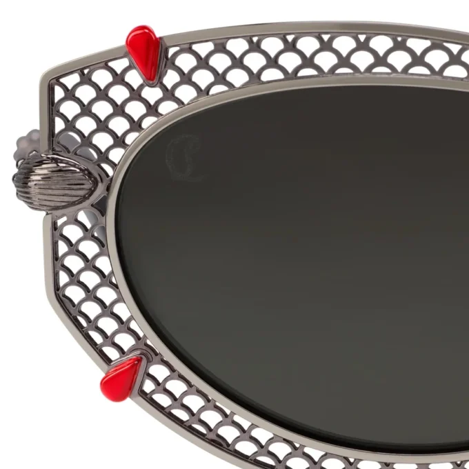 Dolly Lb0030 – okulary przeciwsłoneczne – metal – ciemny ruten