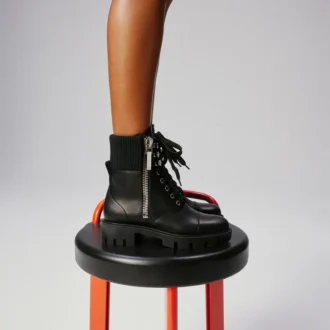 En Hiver Lug – niskie buty – skóra cielęca – czarne – damskie En Hiver Lug – niskie buty – skóra cielęca – czarne – damskie