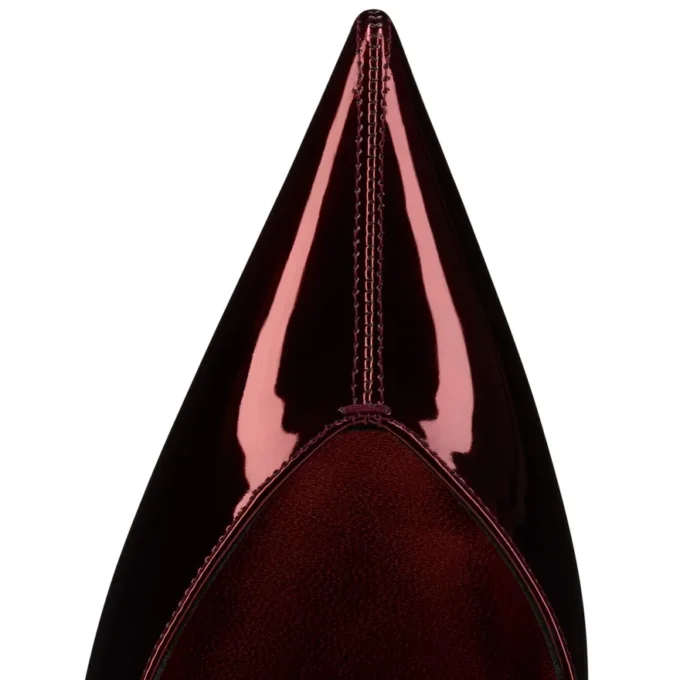 Erozee – czółenka na paskach o wysokości 100 mm – laminowana skóra cielęca – Palio – damskie Erozee – czółenka na paskach o wysokości 100 mm – laminowana skóra cielęca – Palio – damskie