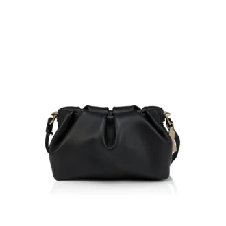 Eva Mini – torebka crossbody – skóra jagnięca nappa – czarna Eva Mini – torebka crossbody – skóra jagnięca nappa – czarna