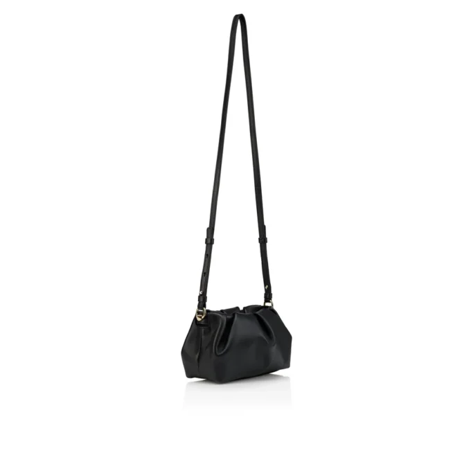 Eva Mini – torebka crossbody – skóra jagnięca nappa – czarna