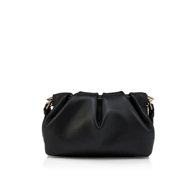 Eva Mini – torebka crossbody – skóra jagnięca nappa – czarna