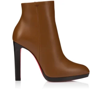 Fannylove Booty – niskie buty na obcasie 120 mm – skóra cielęca – Cuoio – damskie Fannylove Booty – niskie buty na obcasie 120 mm – skóra cielęca – Cuoio – damskie