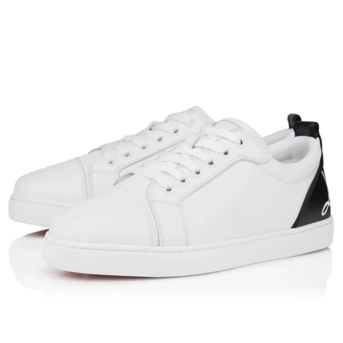 Fun Louise Junior – Sneakersy – skóra cielęca – czarne – damskie Fun Louise Junior – Sneakersy – skóra cielęca – czarne – damskie