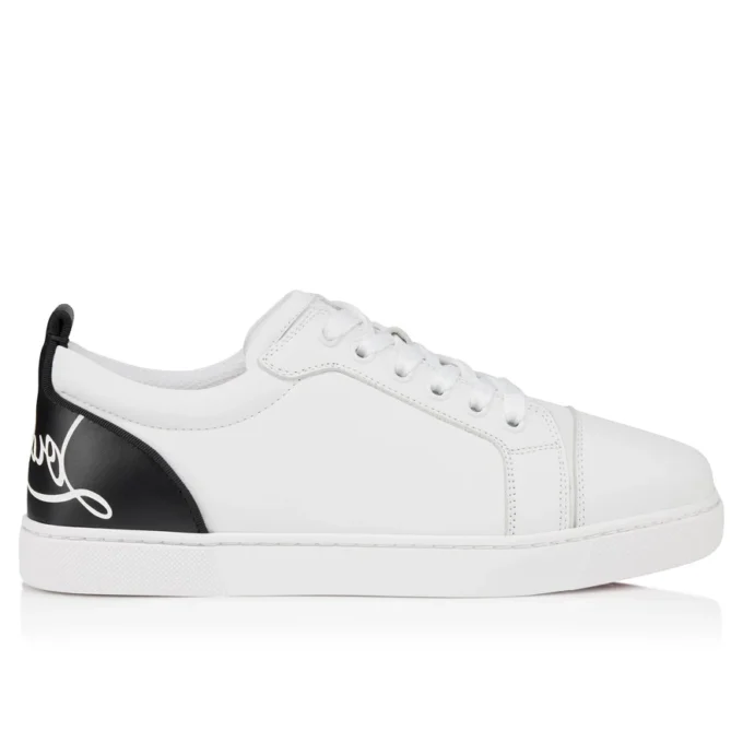 Fun Louise Junior – Sneakersy – skóra cielęca – czarne – damskie Fun Louise Junior – Sneakersy – skóra cielęca – czarne – damskie