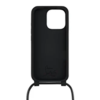 Funky – etui na telefon – guma i skóra cielęca – czarne