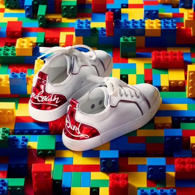 Funnyto – niskie Sneakersy – skóra cielęca – Loubi – dzieci Funnyto – niskie Sneakersy – skóra cielęca – Loubi – dzieci