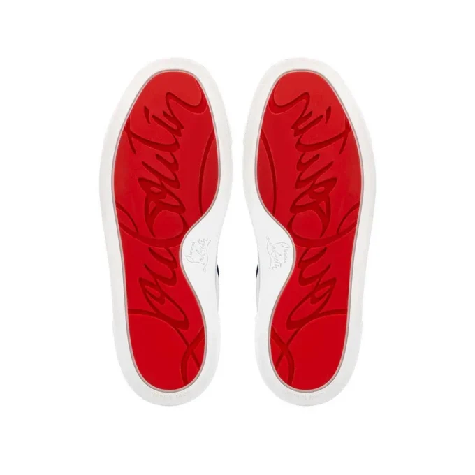 Funnyto – niskie Sneakersy – skóra cielęca – niebieskie – dziecięce Funnyto – niskie Sneakersy – skóra cielęca – niebieskie – dziecięce