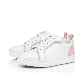 Funnyto – niskie Sneakersy – skóra cielęca – różowe – dzieci Funnyto – niskie Sneakersy – skóra cielęca – różowe – dzieci