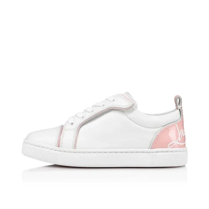 Funnyto – niskie Sneakersy – skóra cielęca – różowe – dzieci Funnyto – niskie Sneakersy – skóra cielęca – różowe – dzieci