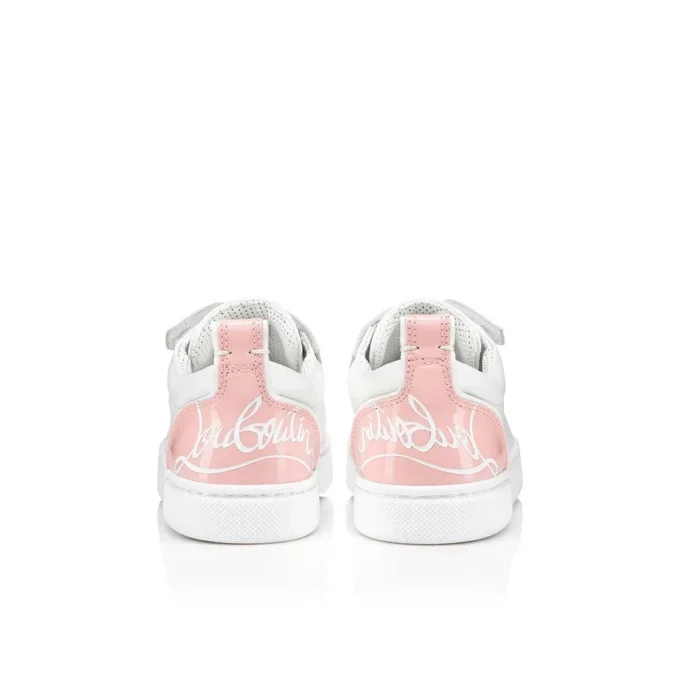 Funnyto – niskie Sneakersy – skóra cielęca – różowe – dzieci Funnyto – niskie Sneakersy – skóra cielęca – różowe – dzieci