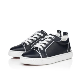 Funnyto – Sneakersy – skóra cielęca – granatowe – dzieci Funnyto – Sneakersy – skóra cielęca – granatowe – dzieci