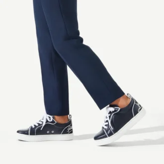 Funnyto – niskie Sneakersy – skóra cielęca – granatowe – dzieci Funnyto – niskie Sneakersy – skóra cielęca – granatowe – dzieci