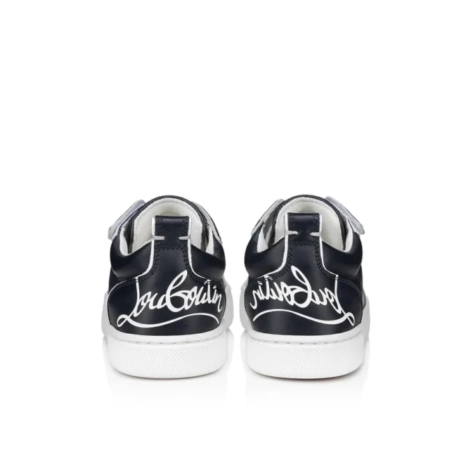 Funnyto – Sneakersy – skóra cielęca – granatowe – dzieci Funnyto – Sneakersy – skóra cielęca – granatowe – dzieci