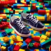 Funnyto – Sneakersy – skóra cielęca – granatowe – dzieci Funnyto – Sneakersy – skóra cielęca – granatowe – dzieci