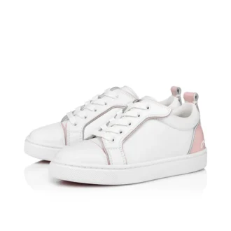Funnyto – Sneakersy – skóra cielęca i lakierowana skóra cielęca – różowe – dzieci Funnyto – Sneakersy – skóra cielęca i lakierowana skóra cielęca – różowe – dzieci