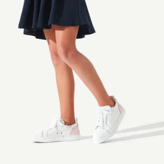 Funnyto – niskie Sneakersy – skóra cielęca – różowe – dzieci Funnyto – niskie Sneakersy – skóra cielęca – różowe – dzieci