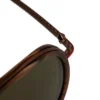 Greggo Lb0004 – okulary przeciwsłoneczne – metalowe – brązowe rogi Greggo Lb0004 – okulary przeciwsłoneczne – metalowe – brązowe rogi