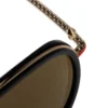 Greggo Lb0004 – okulary przeciwsłoneczne – metalowe – czarne przydymione Greggo Lb0004 – okulary przeciwsłoneczne – metalowe – czarne przydymione