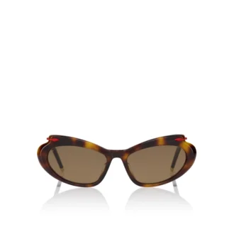 Hot Chick Lb0010 – okulary przeciwsłoneczne – acetat – ciemny kolor Havana