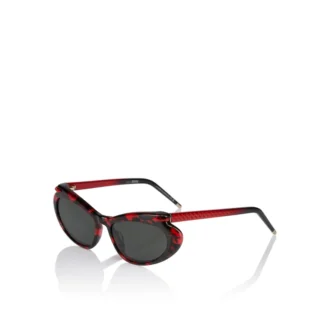Hot Chick Lb0010 – okulary przeciwsłoneczne – acetat – czerwona Havana