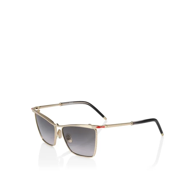 Hot Chick Lb0020 – okulary przeciwsłoneczne – metalowe – złote