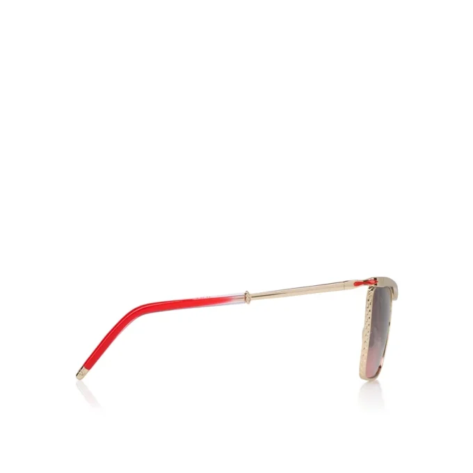 Hot Chick Lb0020 – okulary przeciwsłoneczne – metalowe – złote w kolorze dymnym Hot Chick Lb0020 – okulary przeciwsłoneczne – metalowe – złote w kolorze dymnym