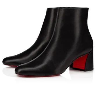 Jane Booty – niskie buty 55 mm – skóra cielęca – czarne – damskie Jane Booty – niskie buty 55 mm – skóra cielęca – czarne – damskie